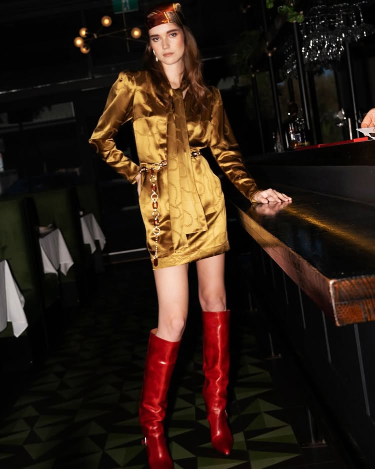 Bijou Dress - Citrine