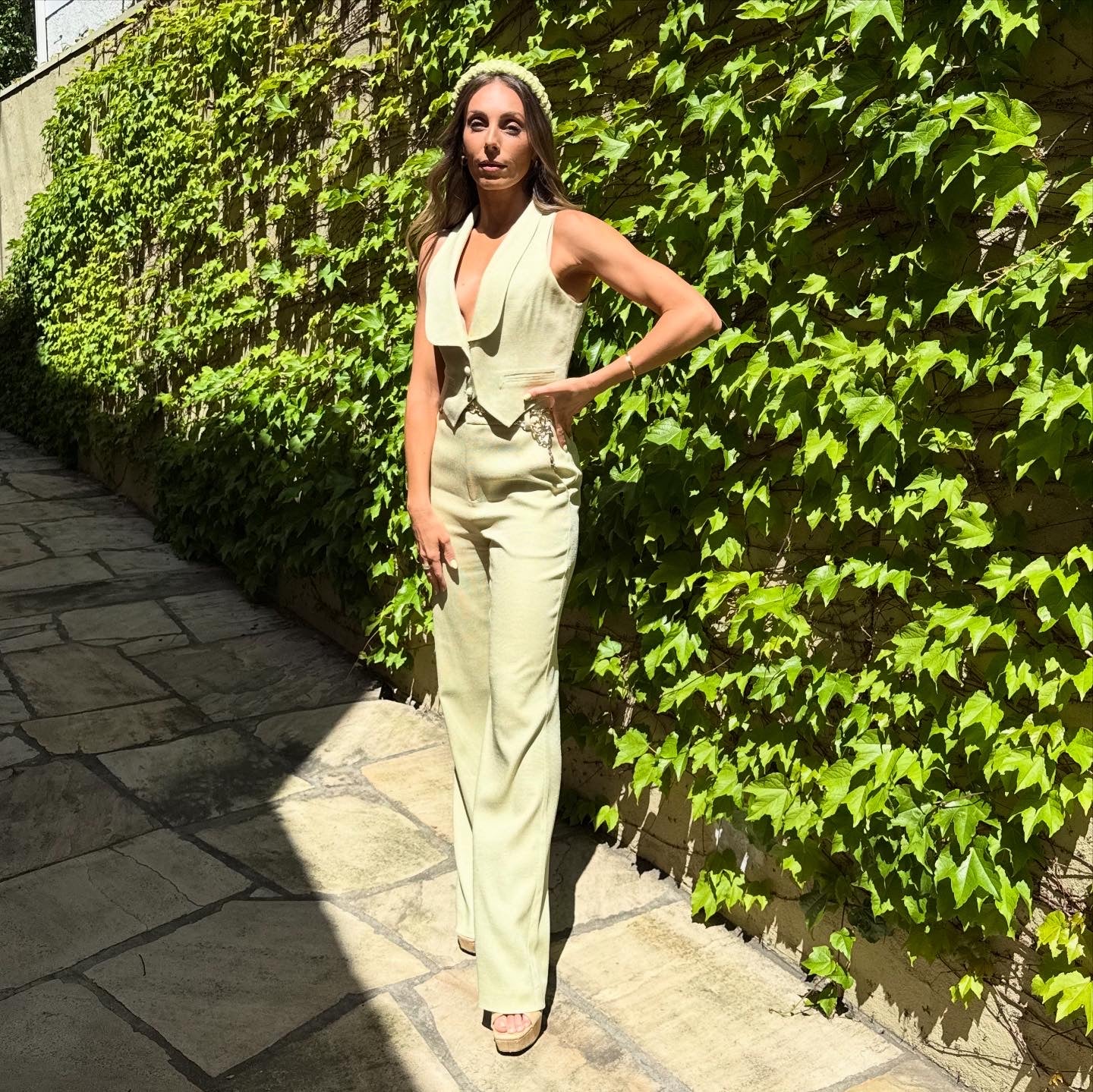 Tux Vest - Pistachio