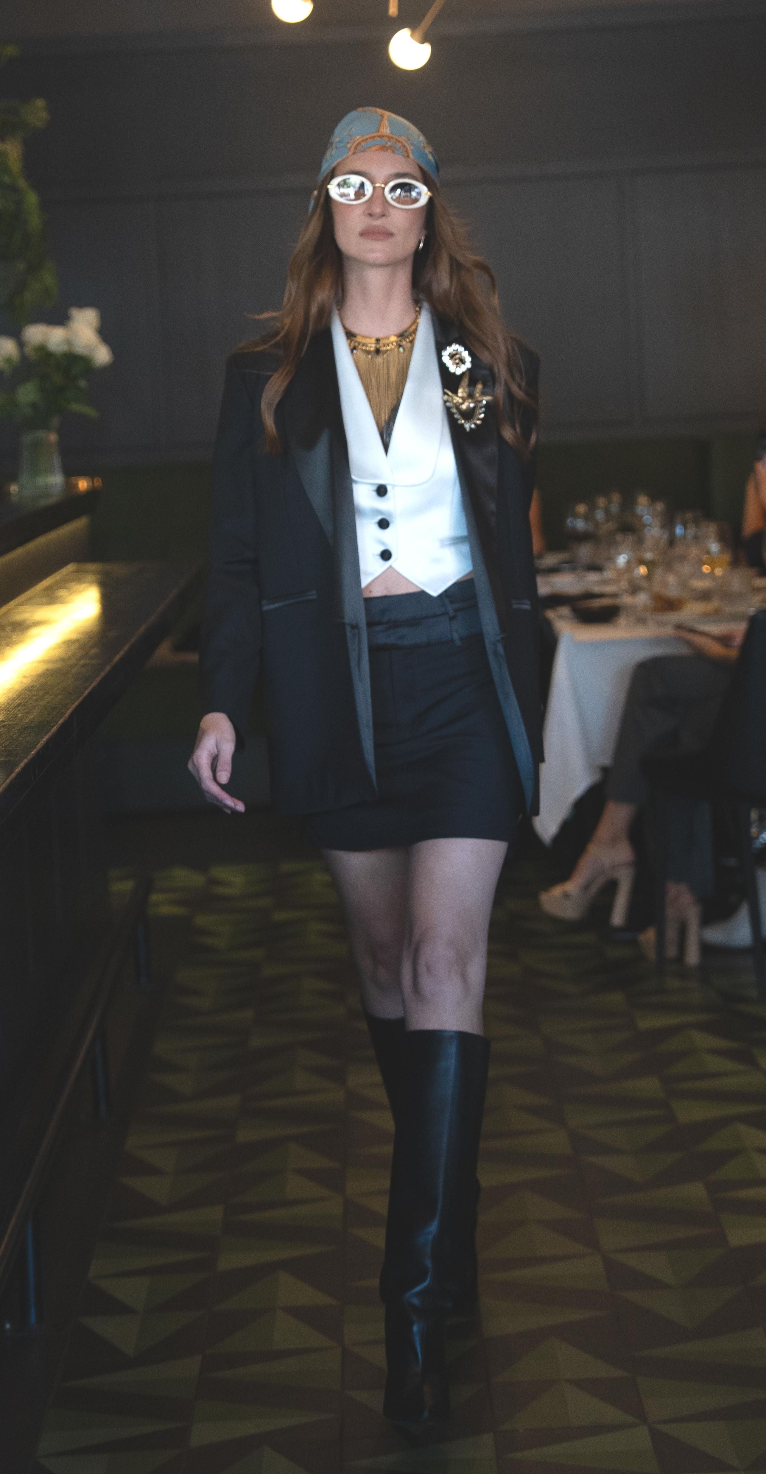 Westwood Tux Blazer Black