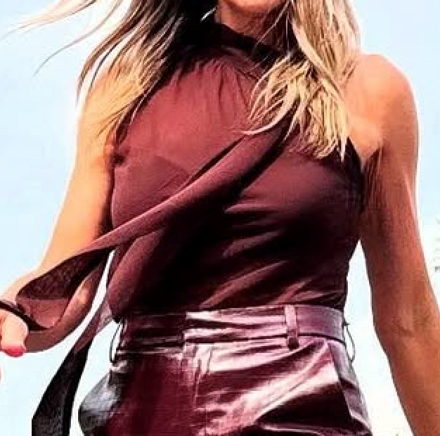 Casablanca Sheer Top