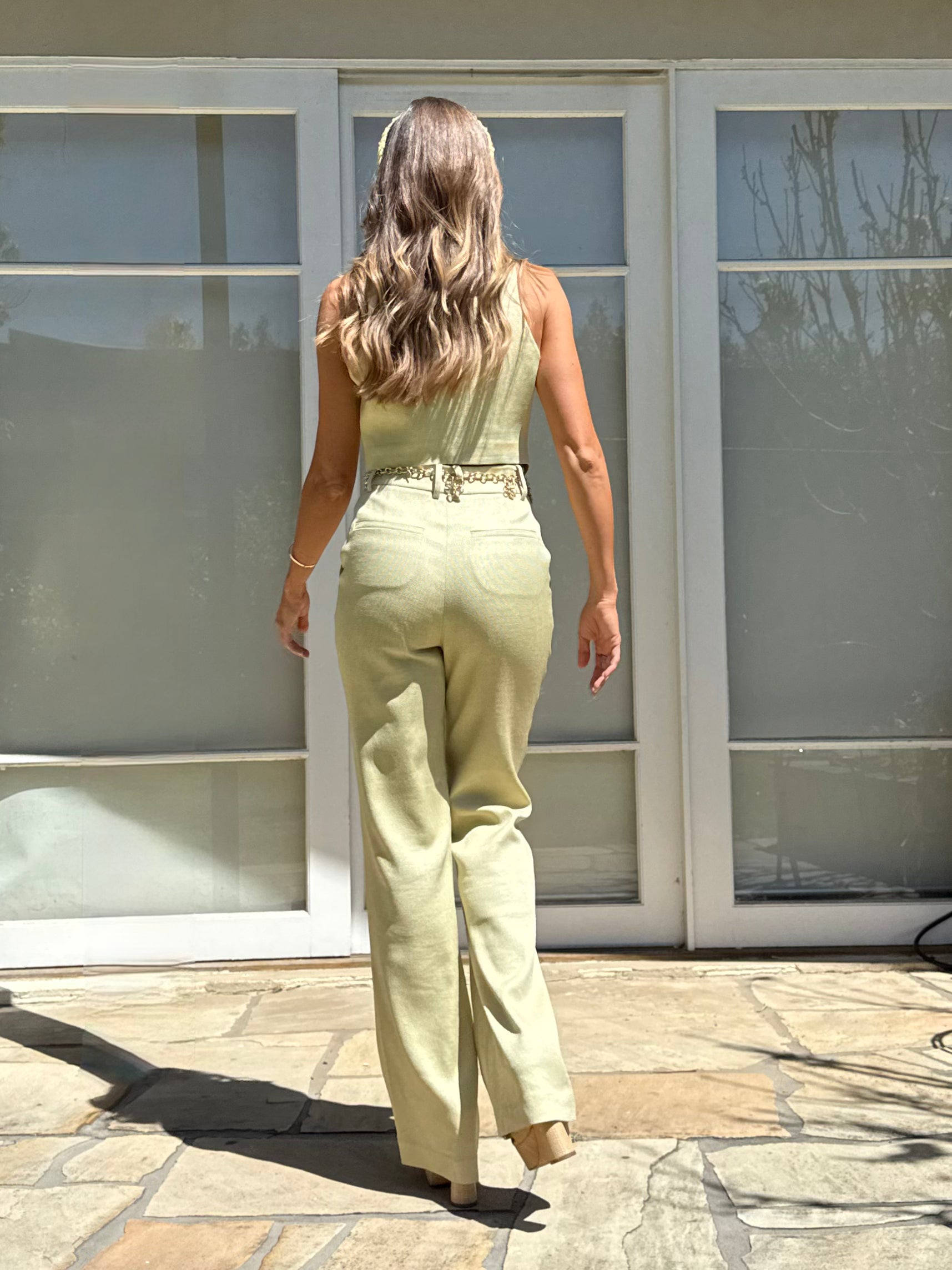 Tux Vest - Pistachio