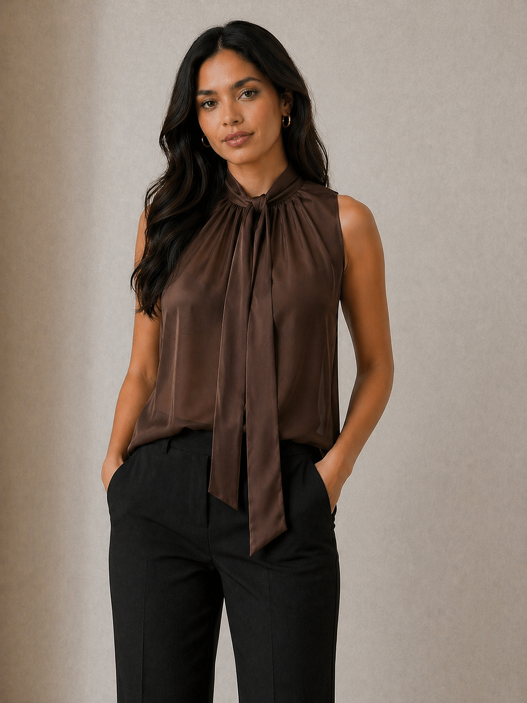 Casablanca Sheer Top